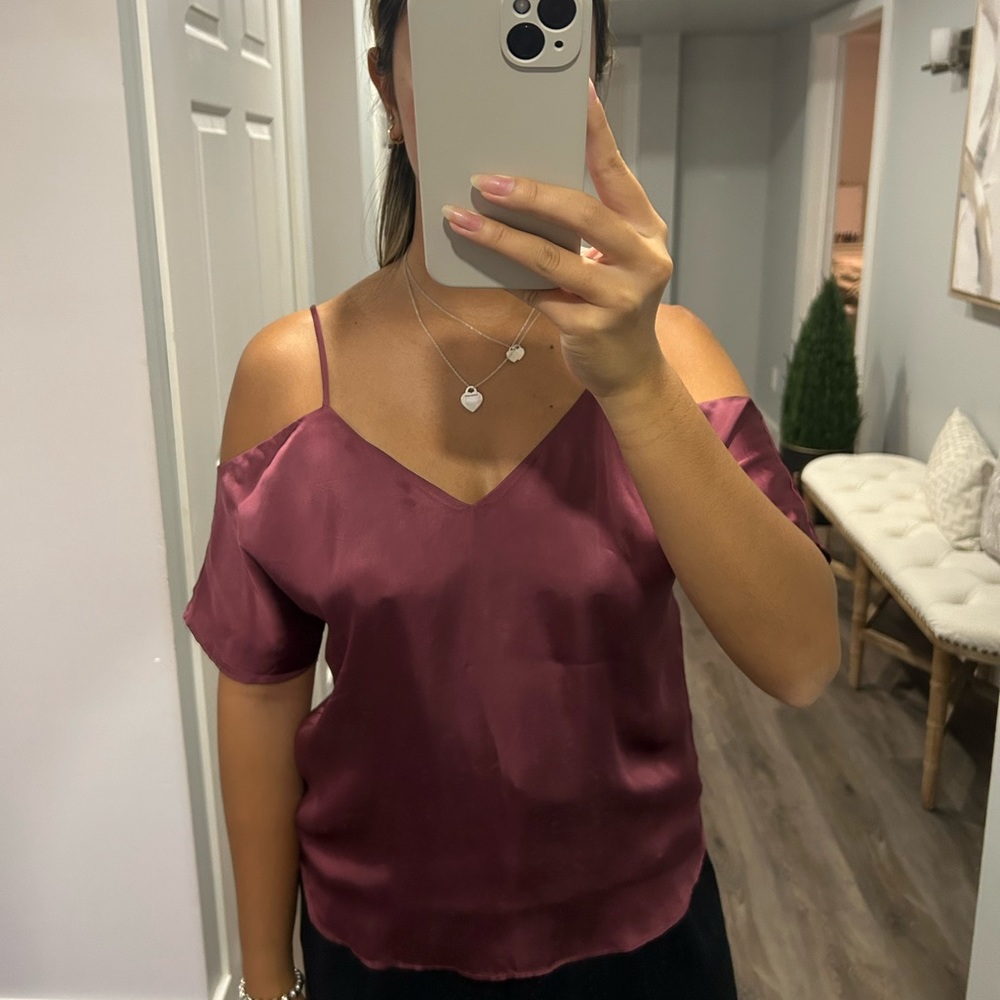 Arizona Wilfred Satin Top size XS